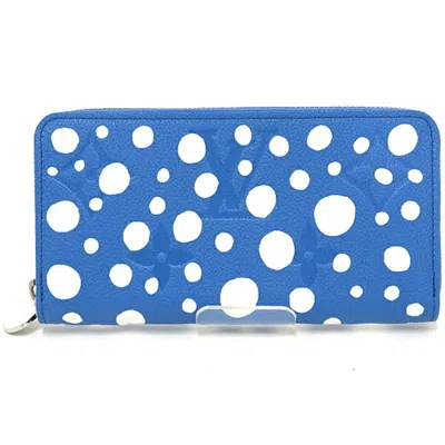 Pre-owned Louis Vuitton Blue Coin Purse/coin Case ()