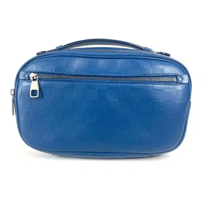Pre-owned Louis Vuitton Blue Damier Infini Shoulder Bag Sling Bag ()