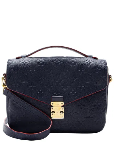 Louis Vuitton Blue Empreinte Leather