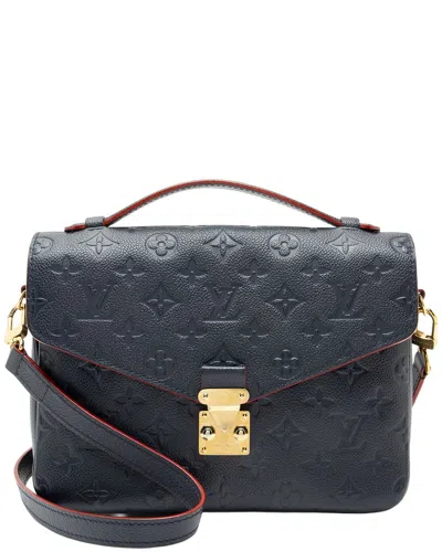 Louis Vuitton Blue Empreinte Leather In Black