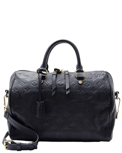 Louis Vuitton Blue Empreinte Leather In Black