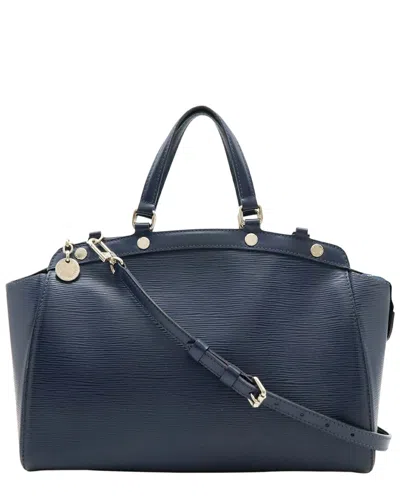 Louis Vuitton Blue Epi Leather Blair Mm (authentic Pre-loved)