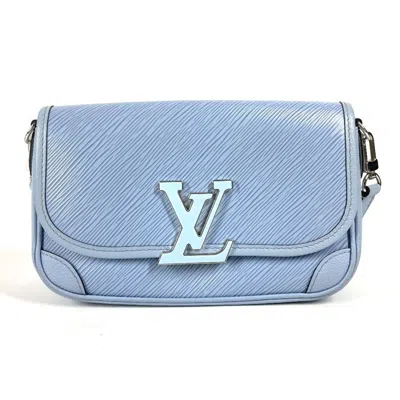 Pre-owned Louis Vuitton Blue Epi Leather Pochette Shoulder Bag ()