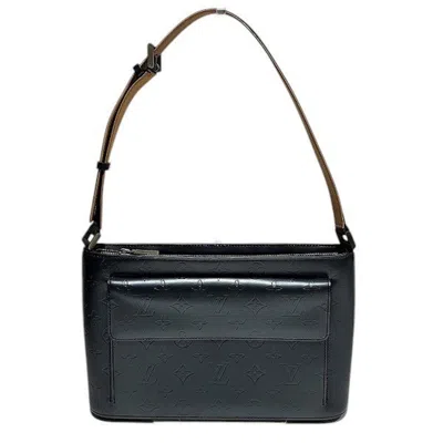 Pre-owned Louis Vuitton Blue Leather Shoulder Bag ()