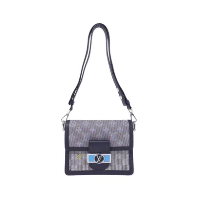 Pre-owned Louis Vuitton Blue Leather Shoulder Bag ()