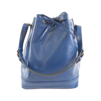 Pre-owned Louis Vuitton Blue Leather Shoulder Bag ()