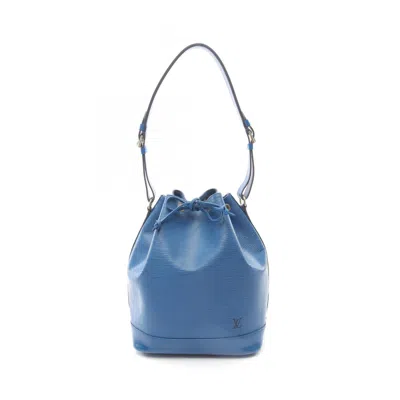 Pre-owned Louis Vuitton Blue Leather Shoulder Bag ()
