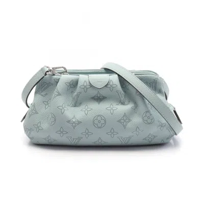Pre-owned Louis Vuitton Blue Leather Shoulder Bag ()