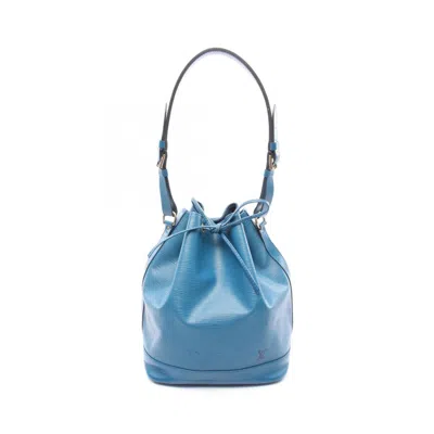 Pre-owned Louis Vuitton Blue Leather Shoulder Bag ()