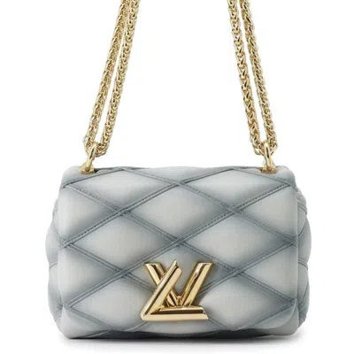 Pre-owned Louis Vuitton Blue Leather Shoulder Bag ()