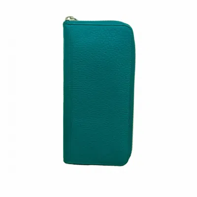 Pre-owned Louis Vuitton Blue Long Wallet (bi-fold) ()