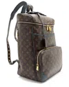 Louis Vuitton Blue Monogram Canvas Slate Backpack (authentic Pre-loved)