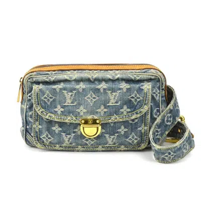 Pre-owned Louis Vuitton Blue Monogram Denim Fanny Pack ()