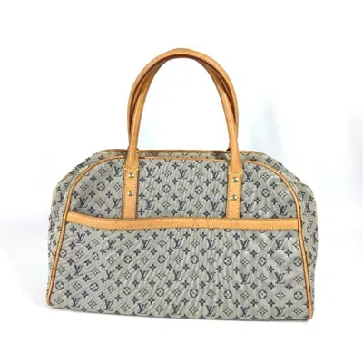 Pre-owned Louis Vuitton Blue Monogram Mini Boston Bag Handbag ()