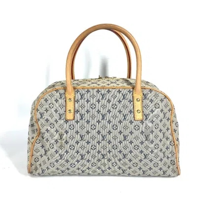 Pre-owned Louis Vuitton Blue Monogram Mini Boston Bag Shoulder Bag ()