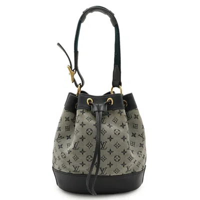 Pre-owned Louis Vuitton Blue Monogram Mini Leather Handbag Shoulder Bag ()
