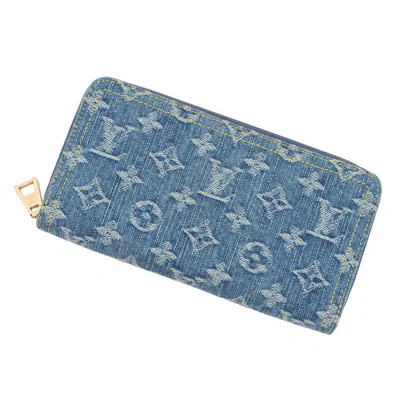 Pre-owned Louis Vuitton Blue Monogram Monogram Coin Purse/coin Case ()