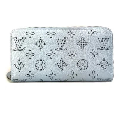 Pre-owned Louis Vuitton Blue Other Long Wallet (bi-fold) ()