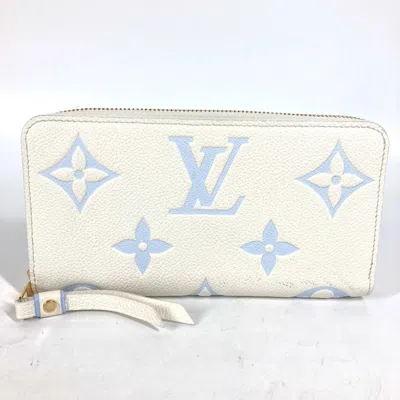 Pre-owned Louis Vuitton Blue Other Long Wallet (bi-fold) ()