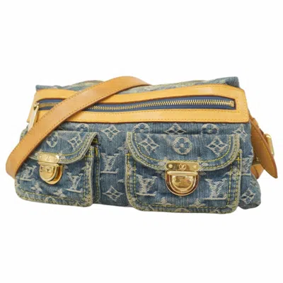 Pre-owned Louis Vuitton Blue Shoulder Bag ()