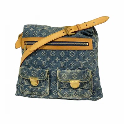 Pre-owned Louis Vuitton Blue Shoulder Bag ()
