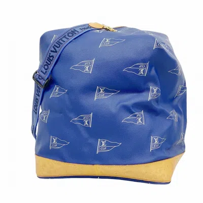 Pre-owned Louis Vuitton Blue Shoulder Bag ()