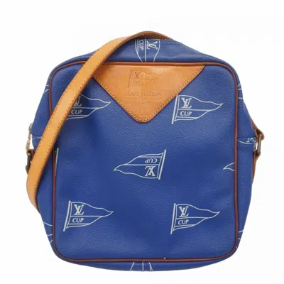 Pre-owned Louis Vuitton Blue Shoulder Bag ()