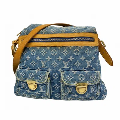 Pre-owned Louis Vuitton Blue Shoulder Bag ()