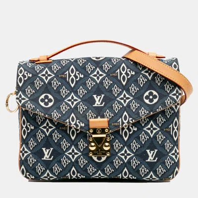 Pre-owned Louis Vuitton Blue Since 1854 Pochette Metis