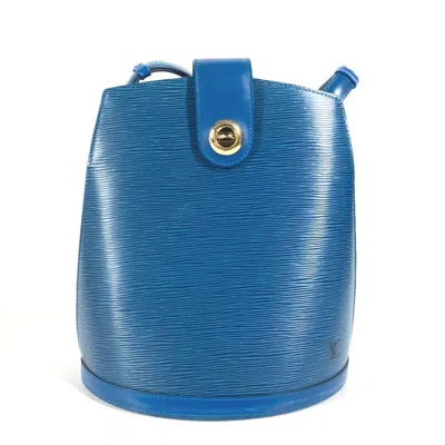Pre-owned Louis Vuitton Blue Toledo Blue Epi Leather Shoulder Bag () In Blue, Toledo Blue