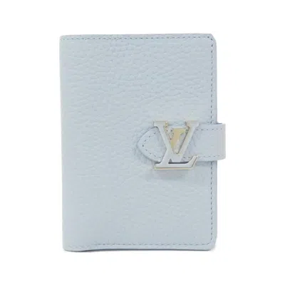 Pre-owned Louis Vuitton Blue Wallet (bi-fold) ()