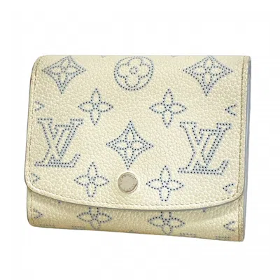 Pre-owned Louis Vuitton Blue White Wallet (bi-fold) () In Multi