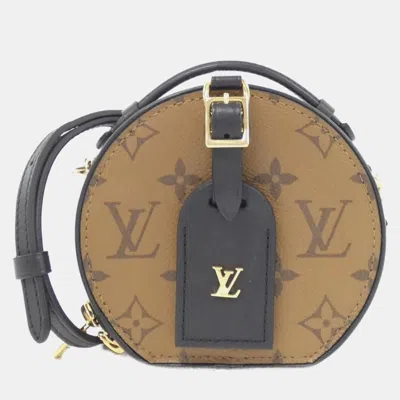 Pre-owned Louis Vuitton Boite Chapeau Mini Monogram Reverse Shoulder Bag