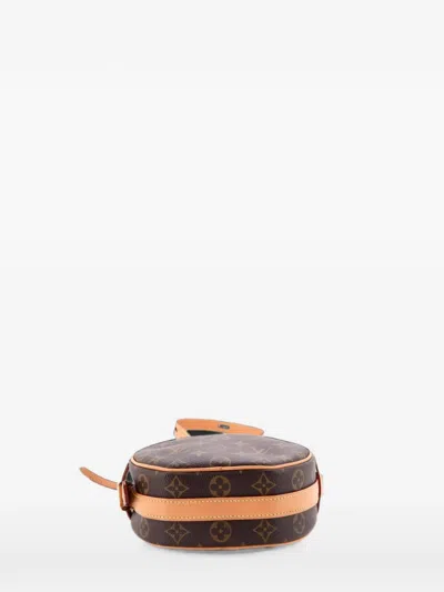 Pre-owned Louis Vuitton Boite Chapeau Souple Bag Monogram Canvas Pm Crossbody Bag In Brown