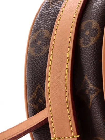 Pre-owned Louis Vuitton Boite Chapeau Souple Bag Monogram Canvas Pm Crossbody Bag In Brown