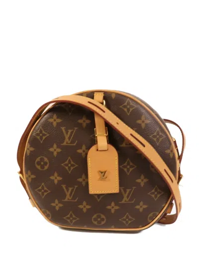 Pre-owned Louis Vuitton Boite Chapeau Souple Monogram Shoulder Bag In Brown