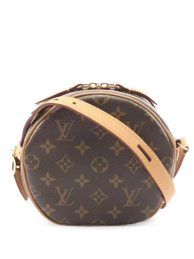 Pre-owned Louis Vuitton Boîte Chapeau Souple Monogram Shoulder Bag In Brown
