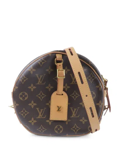 Pre-owned Louis Vuitton Boite Chapeau Souple Monogram Shoulder Bag In Brown