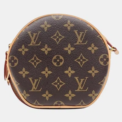 Pre-owned Louis Vuitton Boite Chapeau Souple Pm M45578 Handbag In Brown