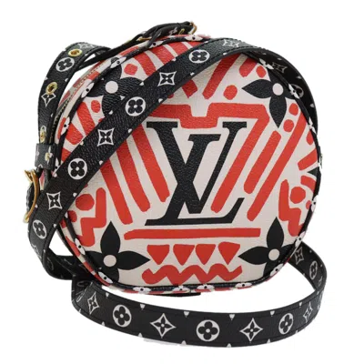 Pre-owned Louis Vuitton Boîte Chapeau Souple Red Canvas Shoulder Bag ()