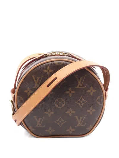 Pre-owned Louis Vuitton Boite Chapeau Souple Shoulder Bag In Brown