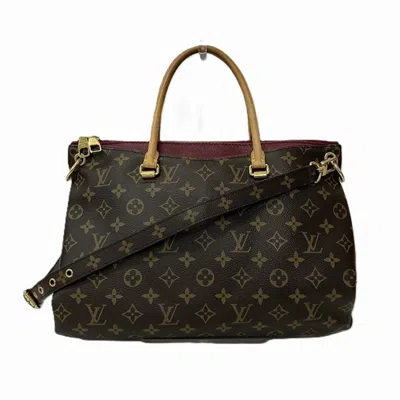 Pre-owned Louis Vuitton Bordeaux Brown Handbag Shoulder Bag () In Bordeaux, Brown