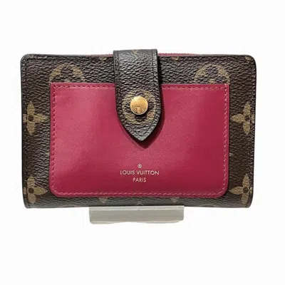 Pre-owned Louis Vuitton Bordeaux Brown Wallet (bi-fold) () In Multi