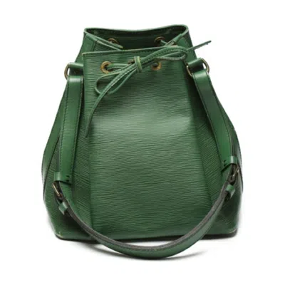 Pre-owned Louis Vuitton Borneo Green Epi Leather Shoulder Bag ()