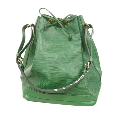 Pre-owned Louis Vuitton Borneo Green Shoulder Bag ()