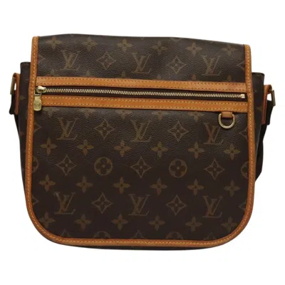 Pre-owned Louis Vuitton Bosphore Brown Canvas Shoulder Bag ()