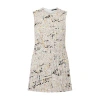 Louis Vuitton Bouclette Tweed A-line Dress