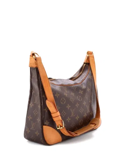 Pre-owned Louis Vuitton Boulogne Handbag Monogram Canvas 30 Shoulder Bag In Brown