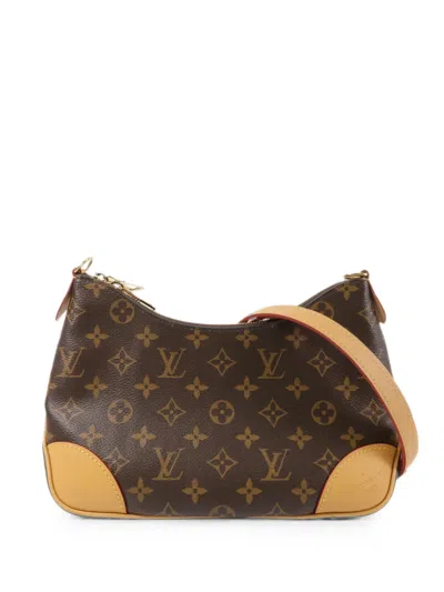Louis Vuitton Boulogne Pm Monogram Shoulder Bag In Brown