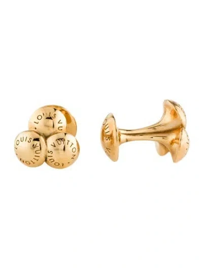 Pre-owned Louis Vuitton Bouquet De Clous Cufflinks In Multi